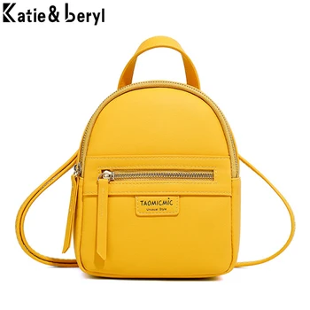 Luxury Solid Color Women Backpack Mini Soft Leather Multi-Function Small Backpack Female Ladies Shoulder Bag Girl Purse Black
Luxury Solid Color Women Backpack Mini Soft Leather Multi-Function Small Backpack Female Ladies Shoulder Bag Girl Purse Black