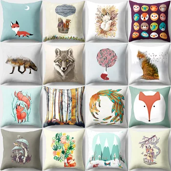 Colorful fox Polyester decorative pillowcase square pillowcase waist pillowcase decorative pillowcase car pillowcase
Colorful fox Polyester decorative pillowcase square pillowcase waist pillowcase decorative pillowcase car pillowcase