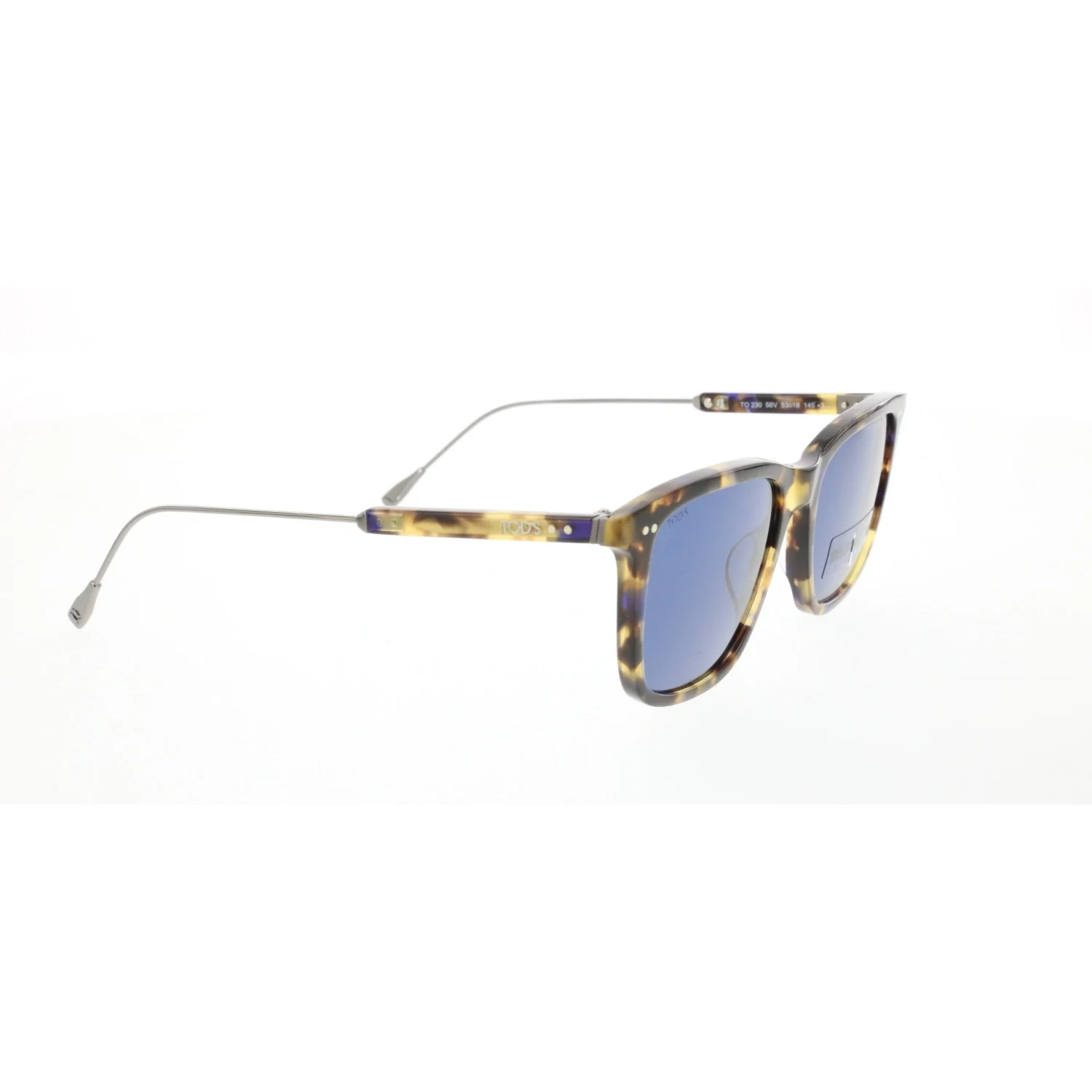 Men's sunglasses to 0230 56v bone Brown organic square square 53-18-145 tods