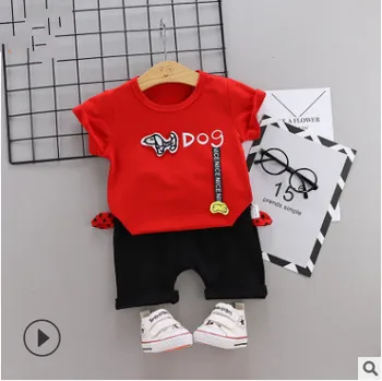 Children's Short Sleeve Set Cotton Cartoon T Sleeve kids clothes
Children's Short Sleeve Set Cotton Cartoon T Sleeve kids clothes