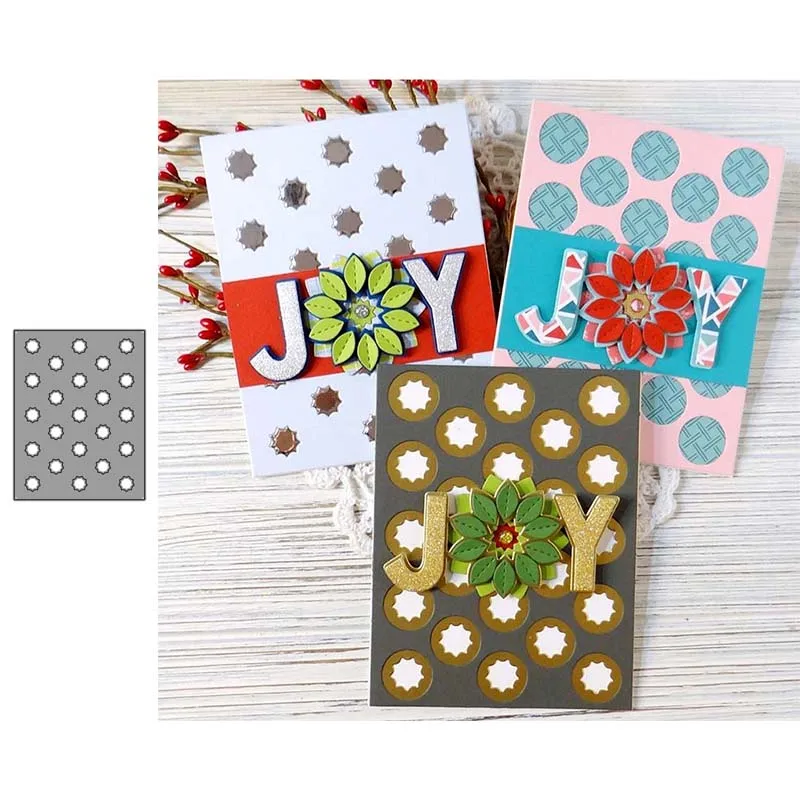 JC Circle Dot Rectangle Background Metal Cutting Dies DIY for Scrapbooking Card Make Shape Stencil Craft Mold Mould Model Decor
JC Circle Dot Rectangle Background Metal Cutting Dies DIY for Scrapbooking Card Make Shape Stencil Craft Mold Mould Model Decor