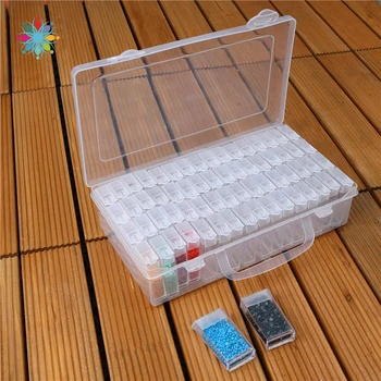 64 Grids Nails Rhinestones Beads DIY Craft Storage Box Transparent Suitcase Case Container Organizer Storage Case CS
64 Grids Nails Rhinestones Beads DIY Craft Storage Box Transparent Suitcase Case Container Organizer Storage Case CS