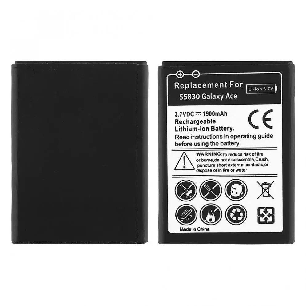 EB494358VU 3.7V 1500mAh Rechargeable Built-in Li-ion Replacement Battery Phone Accumulator for Samsung B7510 / i569 / i579 / S56
EB494358VU 3.7V 1500mAh Rechargeable Built-in Li-ion Replacement Battery Phone Accumulator for Samsung B7510 / i569 / i579 / S56