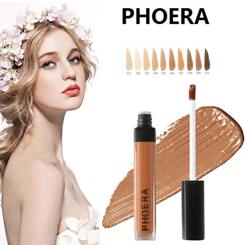 PHOERA Foundation Soft Matte Long Wear Oil Control Concealer Liquid Foundation Cream Fashion Womens Makeup Primer TSLM1
PHOERA Foundation Soft Matte Long Wear Oil Control Concealer Liquid Foundation Cream Fashion Womens Makeup Primer TSLM1