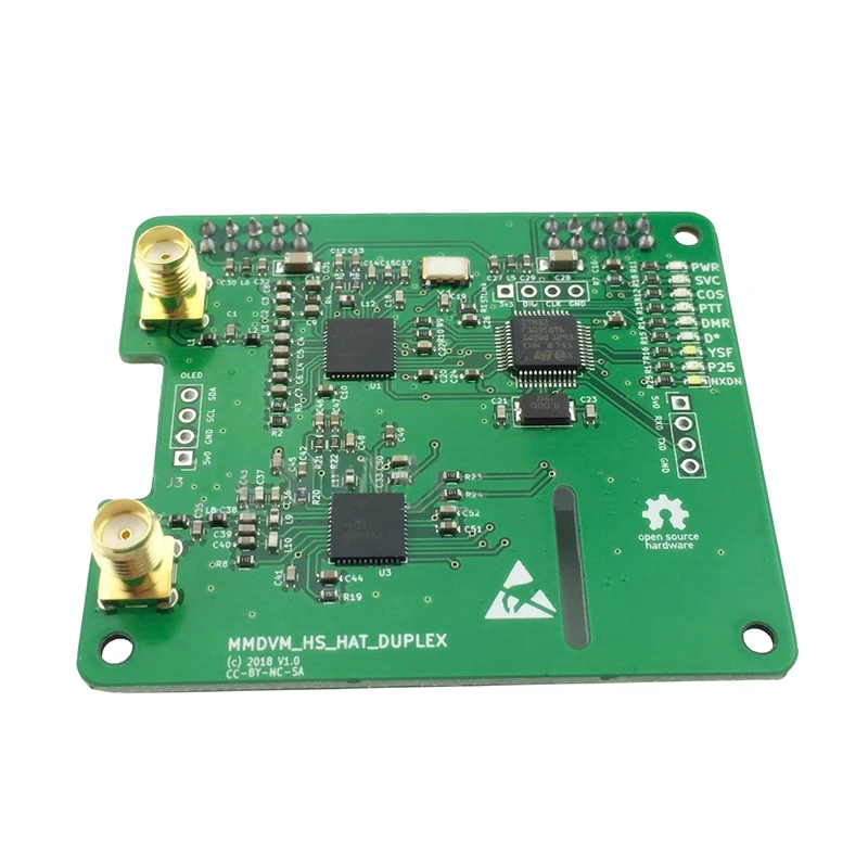 Duplex MMDVM Hotspot Support P25 DMR YSF for Raspberry Pi with 2 Antenna US Ship
Duplex MMDVM Hotspot Support P25 DMR YSF for Raspberry Pi with 2 Antenna US Ship