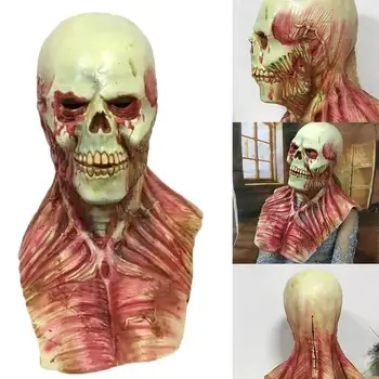 Bloody Zombie Mask Halloween Scary Masks Party Cosplay Skull Devil Horror Masque Masquerade Mascara Ghost Terror Masker Latex
Bloody Zombie Mask Halloween Scary Masks Party Cosplay Skull Devil Horror Masque Masquerade Mascara Ghost Terror Masker Latex