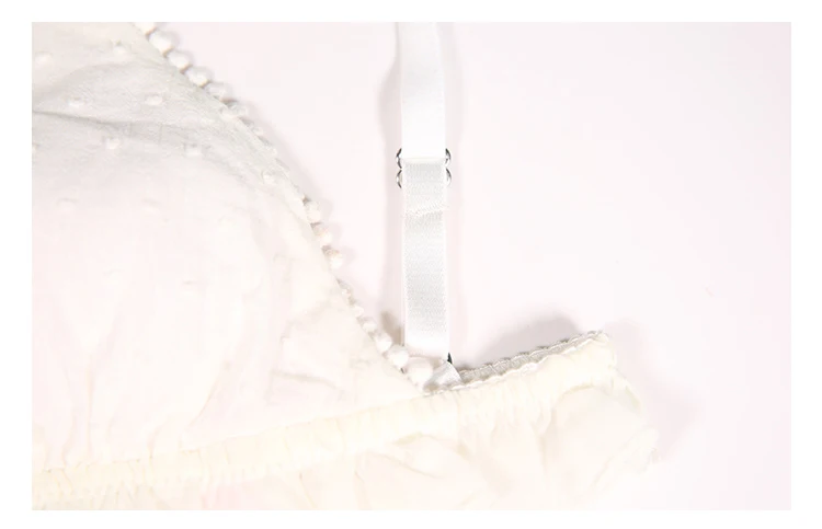Waliicorners feather three point white wirefree perspective thin bra and panty set sexy lingerie femme sexy chiffon bow 39 H95e9b3f5f9ed4f70aeece4c16db5b5adU