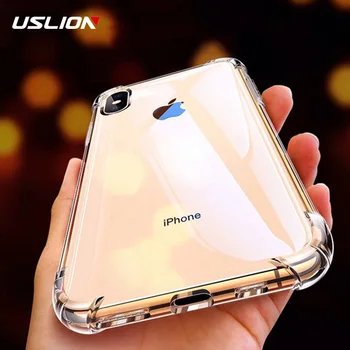 USLION Shockproof Armor Clear Case For iPhone 11 Pro Max XS Max XR X 8 7 6 6s Plus 5 5s SE Transparent Phone Cases Airbag Cover
USLION Shockproof Armor Clear Case For iPhone 11 Pro Max XS Max XR X 8 7 6 6s Plus 5 5s SE Transparent Phone Cases Airbag Cover
