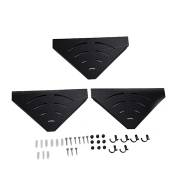 Three Floors Corner Shower Shelf Alloy Bathroom Shelf Organizer Wall Mounted Rack
Three Floors Corner Shower Shelf Alloy Bathroom Shelf Organizer Wall Mounted Rack