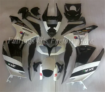 Injection mold New ABS Motorcycle Fairing Kit fit for Kawasaki Ninja ZX6R 636 2009 2010 2011 2012 ZX-6R 09-12 set Black White
Injection mold New ABS Motorcycle Fairing Kit fit for Kawasaki Ninja ZX6R 636 2009 2010 2011 2012 ZX-6R 09-12 set Black White