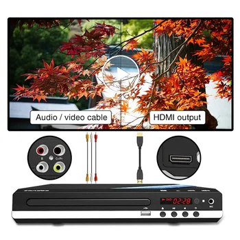 Multi Format Karaoke US Plug USB HDMI VCD Remote Control MIC Input CD DVD Player For TV With Cable Easy Install Home Portable
Multi Format Karaoke US Plug USB HDMI VCD Remote Control MIC Input CD DVD Player For TV With Cable Easy Install Home Portable