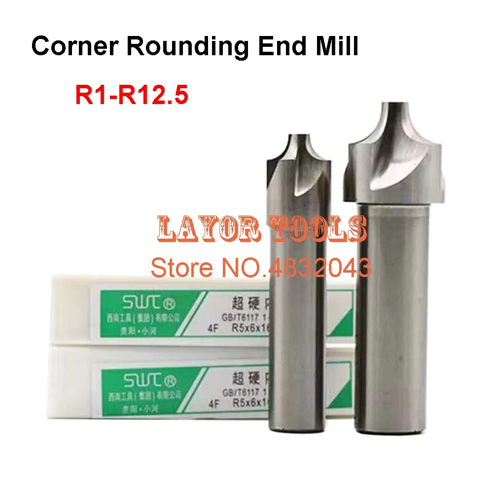 

2/4Flute R1-R12.5mm HSS Corner Rounding End mills,Ball nosed End Mill concave Radius milling cutters (R2/R3/R4/R5/R6/R7/R8/R9)