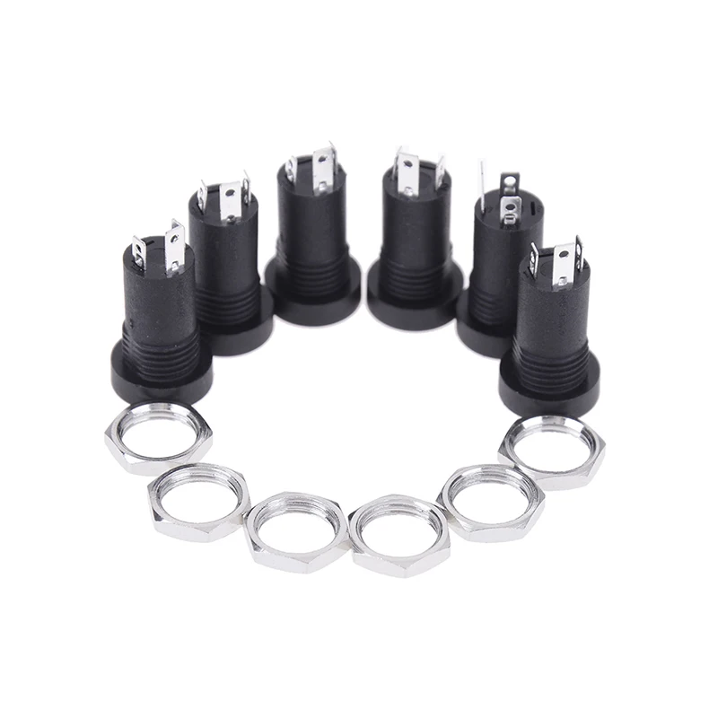 2Pcs/lot 3.5MM Audio Jack Socket 3 Pole Black Stereo Solder Panel Mount With Nuts Connector Black
2Pcs/lot 3.5MM Audio Jack Socket 3 Pole Black Stereo Solder Panel Mount With Nuts Connector Black