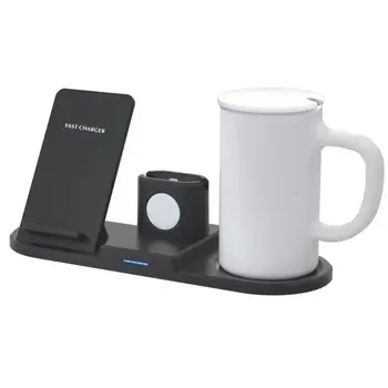 For Apple Watch For Airpods For iPhone 15W Wireless Charging Station Phone Stand With Thermostat Warmer Cup Durable
For Apple Watch For Airpods For iPhone 15W Wireless Charging Station Phone Stand With Thermostat Warmer Cup Durable