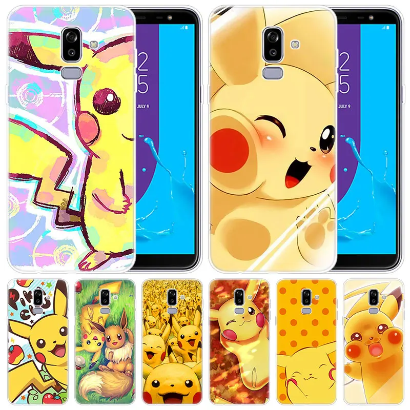 luxury Silicone Case Anime Pokemon eevee Pikachu for Samsung Galaxy J8 J7 J6 J4 J2 2018 Core J3 2016 J5 2017 EU J4 Plus J7 Prime
luxury Silicone Case Anime Pokemon eevee Pikachu for Samsung Galaxy J8 J7 J6 J4 J2 2018 Core J3 2016 J5 2017 EU J4 Plus J7 Prime