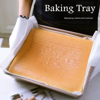 Rectangular Baking tray Non-stick Metal Cake Bread Baguette Baking Pan Form Mold For Oven Bakeware Kitchen Supplies Baking Tool
Rectangular Baking tray Non-stick Metal Cake Bread Baguette Baking Pan Form Mold For Oven Bakeware Kitchen Supplies Baking Tool