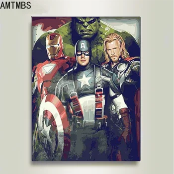 AMTMBS Iron Man Painting By Numbers DIY Digital Painting Pictures for Living Room Canvas Painting Support for Custom Pictures
AMTMBS Iron Man Painting By Numbers DIY Digital Painting Pictures for Living Room Canvas Painting Support for Custom Pictures