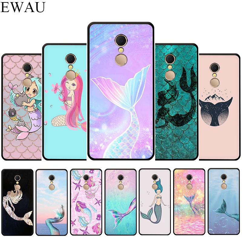EWAU Mermaid Tail Scale Silicone phone case for Xiaomi Redmi 4A 4X 5 5A 5Plus 6 6A 7A 6pro 7 S2 GO K20 Pro
EWAU Mermaid Tail Scale Silicone phone case for Xiaomi Redmi 4A 4X 5 5A 5Plus 6 6A 7A 6pro 7 S2 GO K20 Pro