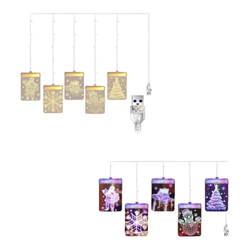 Christmas Decoration Hanging Lights LED String Light for Indoor Christmas Snowflake/Christmas Tree Lights 
Christmas Decoration Hanging Lights LED String Light for Indoor Christmas Snowflake/Christmas Tree Lights