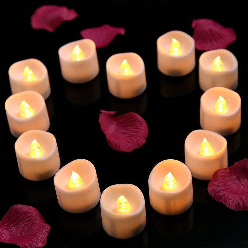 Romantic Candles Light Birthday Wedding LED Votive Candles Lamp Home Smokeless Flameless Best Gift Flickering Christmas Decor
Romantic Candles Light Birthday Wedding LED Votive Candles Lamp Home Smokeless Flameless Best Gift Flickering Christmas Decor