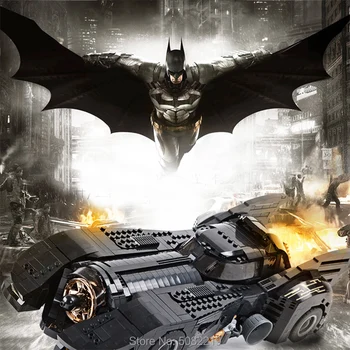 With LED 7144 The Ultimate Batmobile Compatible DC Moive Moc-15506 Super Heroes Bulding Blocks Bricks Toys Batman
With LED 7144 The Ultimate Batmobile Compatible DC Moive Moc-15506 Super Heroes Bulding Blocks Bricks Toys Batman