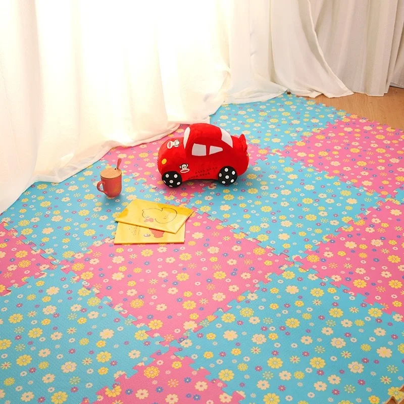 The latest 9/18pcs/set of EVA children's foam carpet sun flower floor puzzle carpet baby game mat floor unfolding crawling carpe
The latest 9/18pcs/set of EVA children's foam carpet sun flower floor puzzle carpet baby game mat floor unfolding crawling carpe