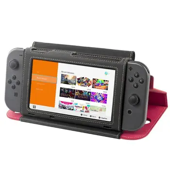 PU Leather Case Portable Protective Bag Game Card Storage Pouch for NS Switch Game Console Host Accessories
PU Leather Case Portable Protective Bag Game Card Storage Pouch for NS Switch Game Console Host Accessories