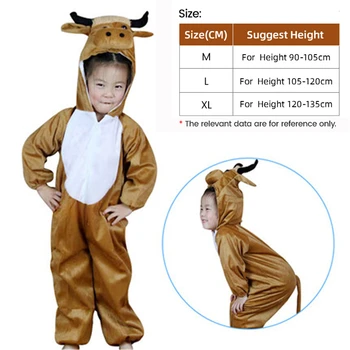 Cattle Children Kindergarten Performance Cartoon Costumes Halloween Christmas Party Role Playing Jumpsuits
Cattle Children Kindergarten Performance Cartoon Costumes Halloween Christmas Party Role Playing Jumpsuits
