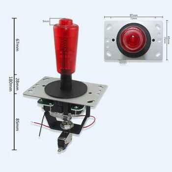 Game console accessories JX-180 flight joystick game machine doll machine aircraft game joystick
Game console accessories JX-180 flight joystick game machine doll machine aircraft game joystick