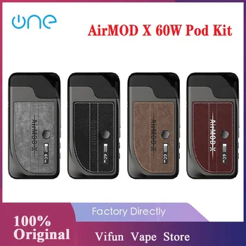 Original OneVape AirMOD X 60W VW Pod Kit 1500mAh Battery & 6ml Capacity Cartridge 0.69inch Display E-cig Vape Kit VS Drag nano 
Original OneVape AirMOD X 60W VW Pod Kit 1500mAh Battery & 6ml Capacity Cartridge 0.69inch Display E-cig Vape Kit VS Drag nano
