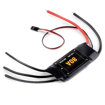 80A 2-6S ESC Brushless ESC Speed Controller for RC Toys Airplane Helicopter Plane Part Accessory R7RB
80A 2-6S ESC Brushless ESC Speed Controller for RC Toys Airplane Helicopter Plane Part Accessory R7RB