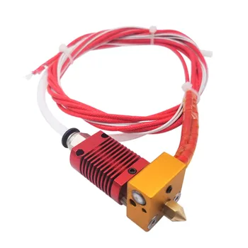 Replacement Extruder Heater Hot End Assembly 0.4mm Nozzle for Creality Ender 3/ 3 Pro 3D Printer With Silicone Cover
Replacement Extruder Heater Hot End Assembly 0.4mm Nozzle for Creality Ender 3/ 3 Pro 3D Printer With Silicone Cover