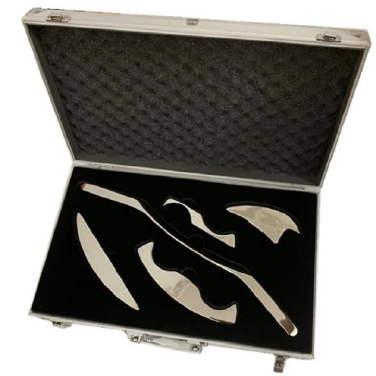 Stainless Steel Scraping Plates Myofascial Knife Tool Fascia Knife Soft Tissue Auxiliary Release Massager (iastm)
Stainless Steel Scraping Plates Myofascial Knife Tool Fascia Knife Soft Tissue Auxiliary Release Massager (iastm)