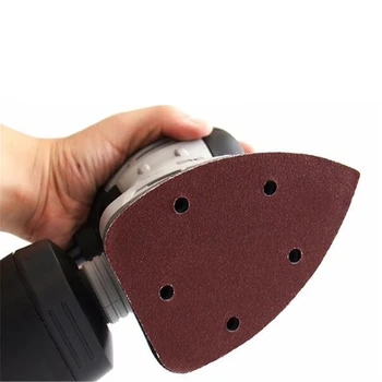 40pcs/lot 5 Holes 140mm Multi-Function Triangle Sandpaper Sanding Sheets Mouse Sander Pads High Quality
40pcs/lot 5 Holes 140mm Multi-Function Triangle Sandpaper Sanding Sheets Mouse Sander Pads High Quality