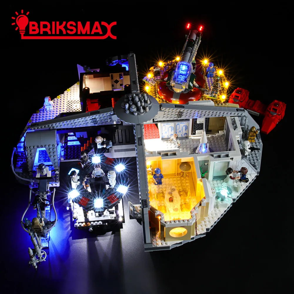BriksMax Light Kit For Star Wars 75222 Betrayal at Cloud City Building Blocks Lighting Set (NOT Include Model)
BriksMax Light Kit For Star Wars 75222 Betrayal at Cloud City Building Blocks Lighting Set (NOT Include Model)