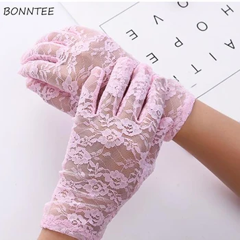 Gloves Women Lace Simple Elegant All-match Sexy Spring Summer All-match Womens Outwear Mittens Knitted Sun-shade Funny Fashion
Gloves Women Lace Simple Elegant All-match Sexy Spring Summer All-match Womens Outwear Mittens Knitted Sun-shade Funny Fashion