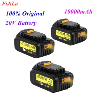 3 pcs. New 100% Original 10000mAh 20V For Dewalt Power Tool Battery DCB206 20V 10.0Ah Battery DCB206 20V Battery DCB205 DCB204-2
3 pcs. New 100% Original 10000mAh 20V For Dewalt Power Tool Battery DCB206 20V 10.0Ah Battery DCB206 20V Battery DCB205 DCB204-2