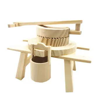 Stone Mill Ornament Fake Wooden Farming Tools Funny Small Stone Mill Ornament for Home Store
Stone Mill Ornament Fake Wooden Farming Tools Funny Small Stone Mill Ornament for Home Store