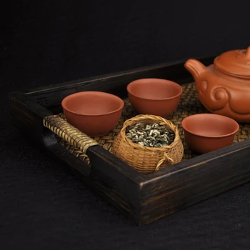 Multi-Functional Wooden Serving Trays With Handle Rectangle Handmade Rattan Bamboo Tea/Oil Trays Dessert/Coffee/Fruits Plate .
Multi-Functional Wooden Serving Trays With Handle Rectangle Handmade Rattan Bamboo Tea/Oil Trays Dessert/Coffee/Fruits Plate .