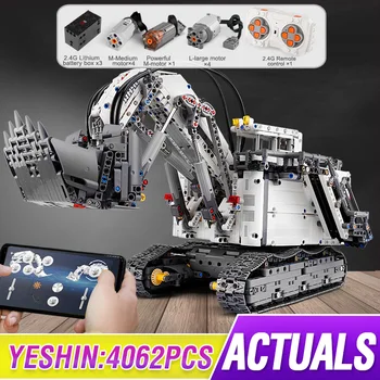 Technic series Liebherrs R9800 Motor Power Mobile Crane Mk II Car Model Building Blocks Bricks Compatible lepining 42100 toys
Technic series Liebherrs R9800 Motor Power Mobile Crane Mk II Car Model Building Blocks Bricks Compatible lepining 42100 toys