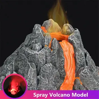 Simulation Volcano Model Spray Red Light Train Dinosaur Model Toy Accessories Sand Table Layout
Simulation Volcano Model Spray Red Light Train Dinosaur Model Toy Accessories Sand Table Layout