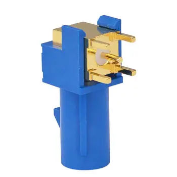 10 PCS Fakra C Blue SMB Plug Male PCB Mount Right Angle Connector for GPS RF Communications Systems
10 PCS Fakra C Blue SMB Plug Male PCB Mount Right Angle Connector for GPS RF Communications Systems