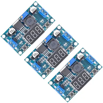BMBY-3Pcs LM2596 DC-DC Adjustable Buck Module with Digital Display Voltmeter Display
BMBY-3Pcs LM2596 DC-DC Adjustable Buck Module with Digital Display Voltmeter Display