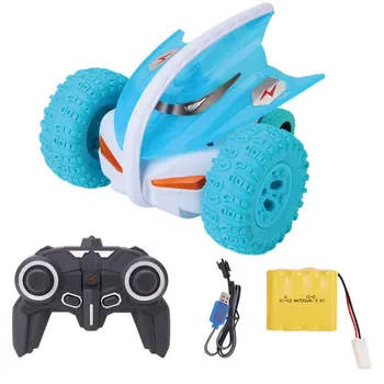 2.4G RC Car Remote Control Devil Fish Stunt Car Deformation Bouncing Car Dumper Remote Control Car with Light Music Boy Toy Car
2.4G RC Car Remote Control Devil Fish Stunt Car Deformation Bouncing Car Dumper Remote Control Car with Light Music Boy Toy Car