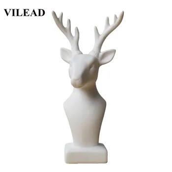 VILEAD 1 Pcs 19cm Ceramics Deer Figurines Fawn Statue Animal Ornaments Home Office Decoration Christmas Gift Scandinavian Style
VILEAD 1 Pcs 19cm Ceramics Deer Figurines Fawn Statue Animal Ornaments Home Office Decoration Christmas Gift Scandinavian Style