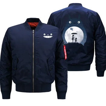Winter 2019 Hot Sale Streetwear Jackets Men Japan Anime Motorcycle Bomber Fashion Military Jacket Cartoon Totoro Coat Thick
Winter 2019 Hot Sale Streetwear Jackets Men Japan Anime Motorcycle Bomber Fashion Military Jacket Cartoon Totoro Coat Thick