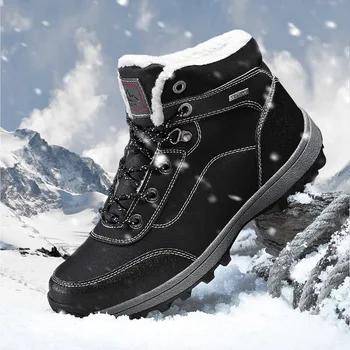 GRAM EPOS Men Winter Warm Plush Shoes Fashion Ankle Snow Boots Plus Size Winter Sneakers Male Anti Skip Outdoor Desert Boots 
GRAM EPOS Men Winter Warm Plush Shoes Fashion Ankle Snow Boots Plus Size Winter Sneakers Male Anti Skip Outdoor Desert Boots