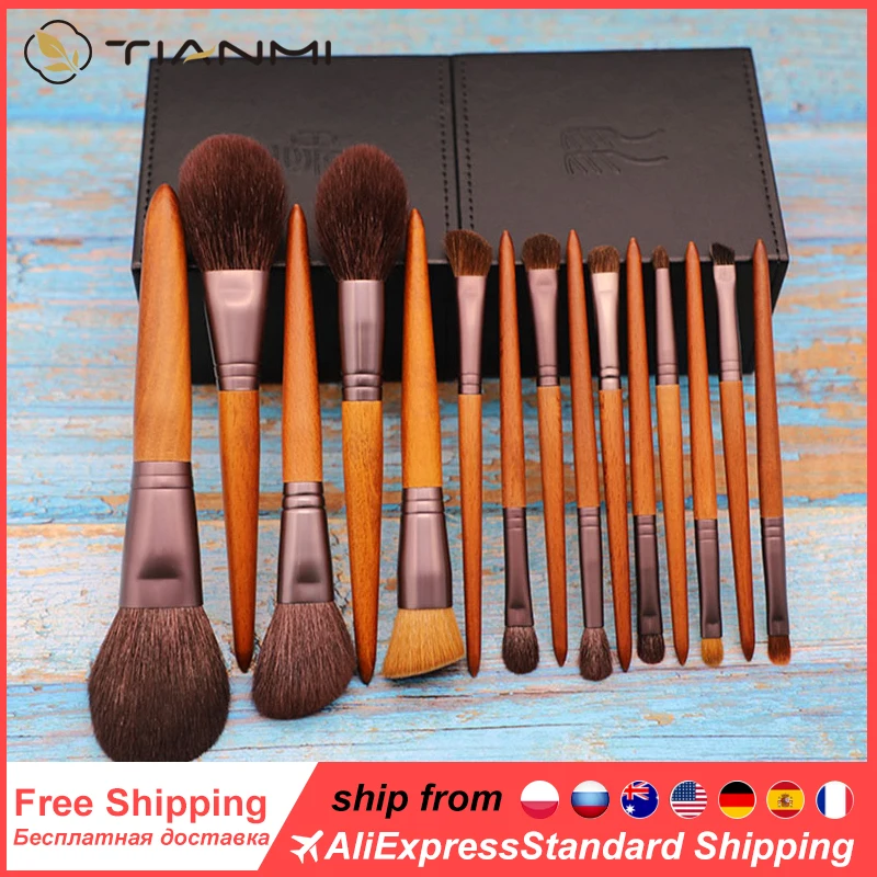 15Pcs/Set Makeup Brushes Tool Cosmetic Powder Eye Shadow Foundation Blush Blending Beauty Make Up Brush professional Log Style
15Pcs/Set Makeup Brushes Tool Cosmetic Powder Eye Shadow Foundation Blush Blending Beauty Make Up Brush professional Log Style