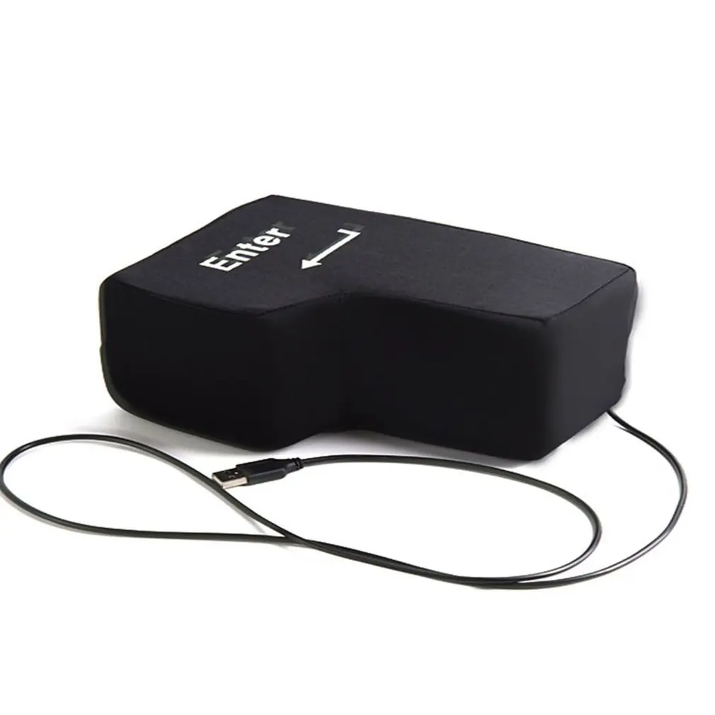 Hand Pillows USB Big Enter Key Computer Large Enter key Desktop Pillow Vent Enter Key Lightweight Office Accessories dropshiping
Hand Pillows USB Big Enter Key Computer Large Enter key Desktop Pillow Vent Enter Key Lightweight Office Accessories dropshiping