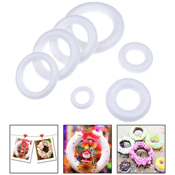 Polystyrene Styrofoam Foam Ring Half Ring DIY Craft For christmas Accessory Handmade Party Decorations Different Sizes to Choose
Polystyrene Styrofoam Foam Ring Half Ring DIY Craft For christmas Accessory Handmade Party Decorations Different Sizes to Choose